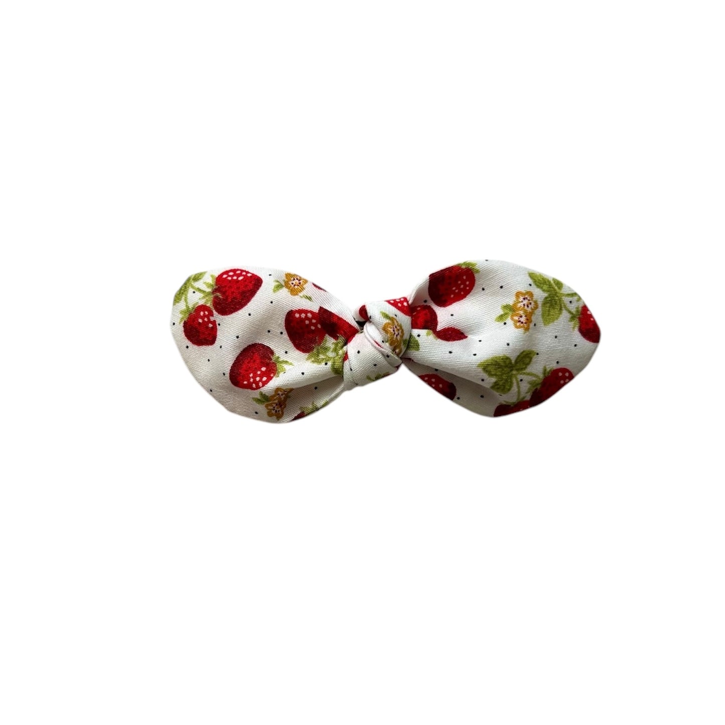 Strawberry Dinky Bow