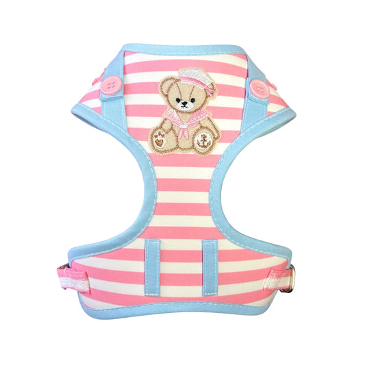 Pink Nautical Bear Budster